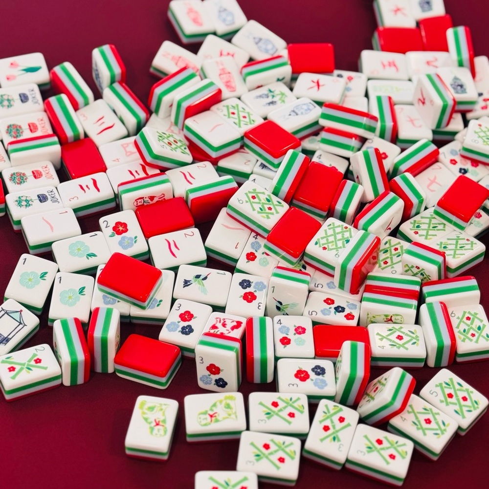 Coastal Nantucket-Inspired American Mahjong Tile- Acrylic Tiles. Ships fast!